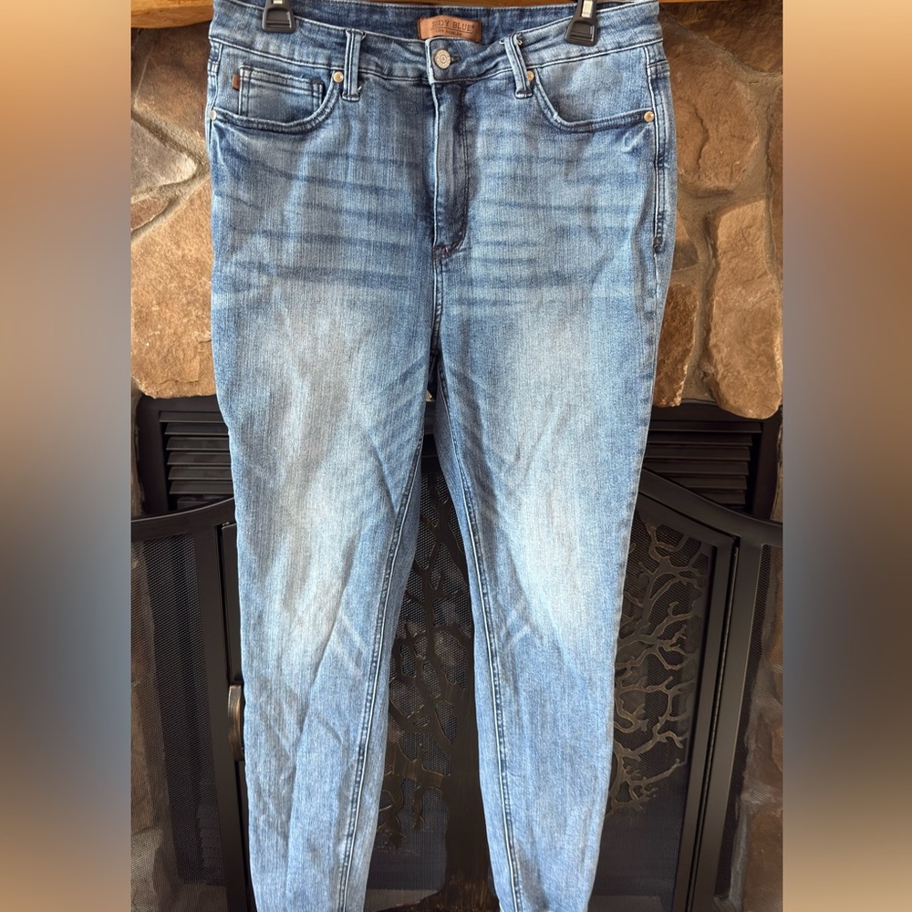 Judy Blue Light Blue Straight Leg Jeans